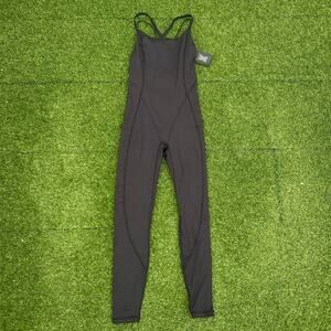 Savage x Fenty Women's Black Curve Alert Jumpsuit Small